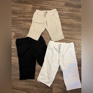 Karen Scott Capris 18W 3 pair